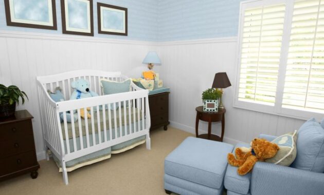 How to decorate baby boy bedroom