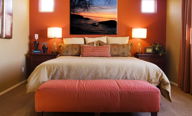 Orange bedroom room color interior analogous ideas walls designs pink decor colors bedrooms inspiring scheme interiors bright combinations wall naranja