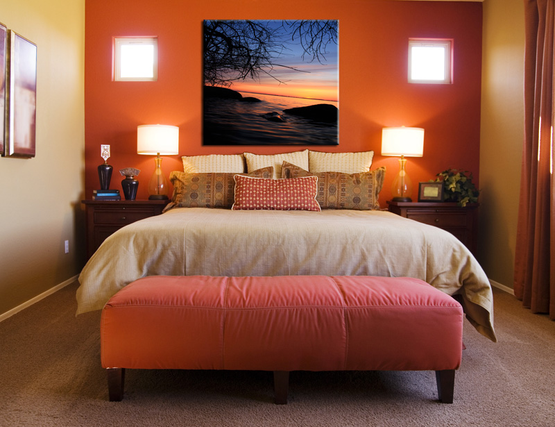 Orange bedroom room color interior analogous ideas walls designs pink decor colors bedrooms inspiring scheme interiors bright combinations wall naranja