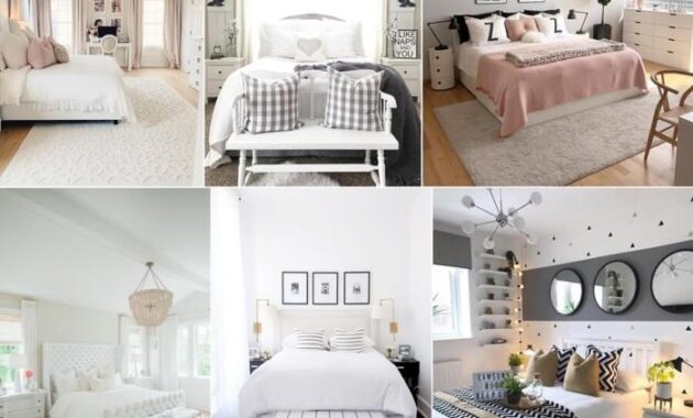 White bedroom bedrooms decorating decorate ideas glamorous