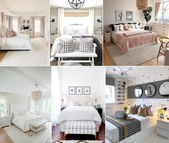 White bedroom bedrooms decorating decorate ideas glamorous