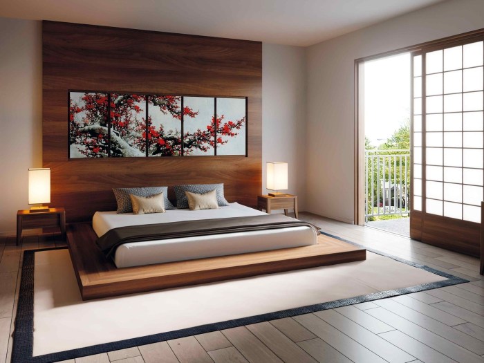 How to decorate a japanese bedroom