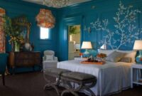 How to decorate blue bedroom