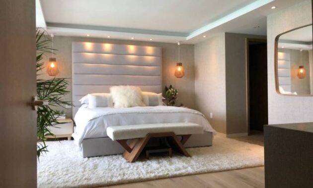 How to decorate a small modern bedroom