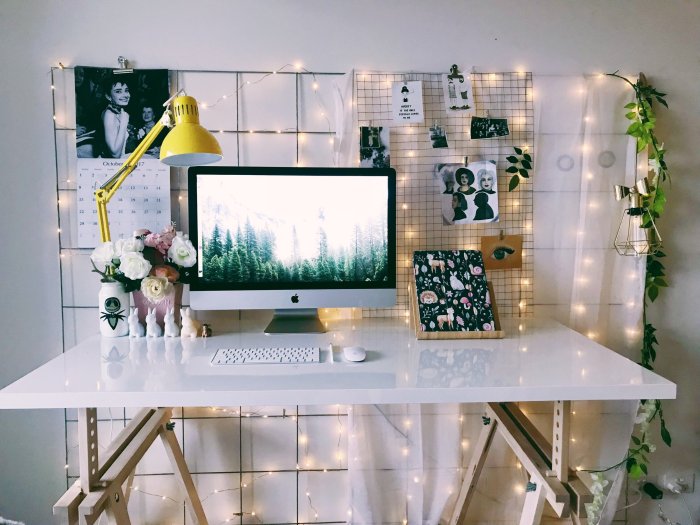 How to decorate an office on a budget