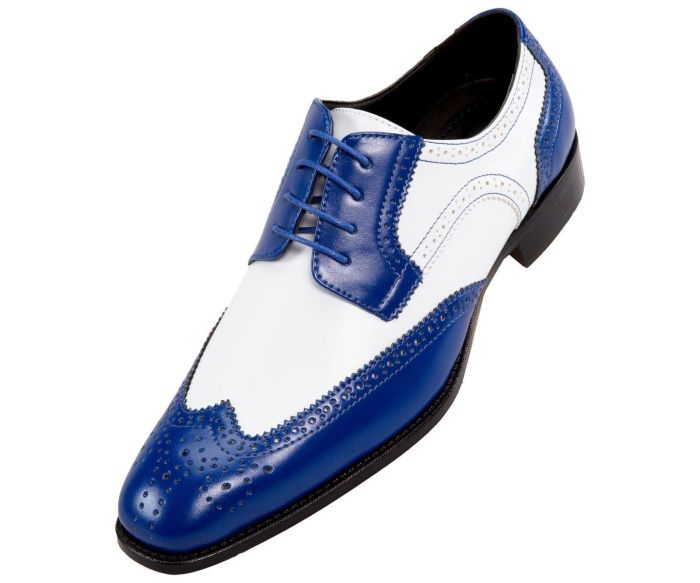 Two tone men's dress shoes