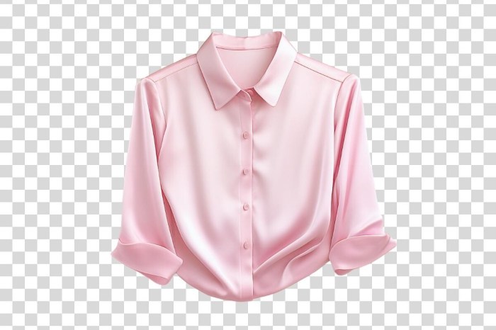 Pink dress shirts for women