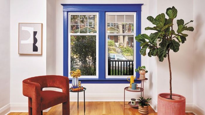 How to decorate windows with paint