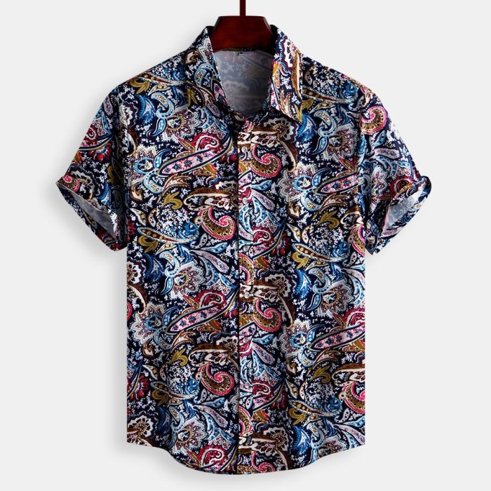 Mens printed dress shirts