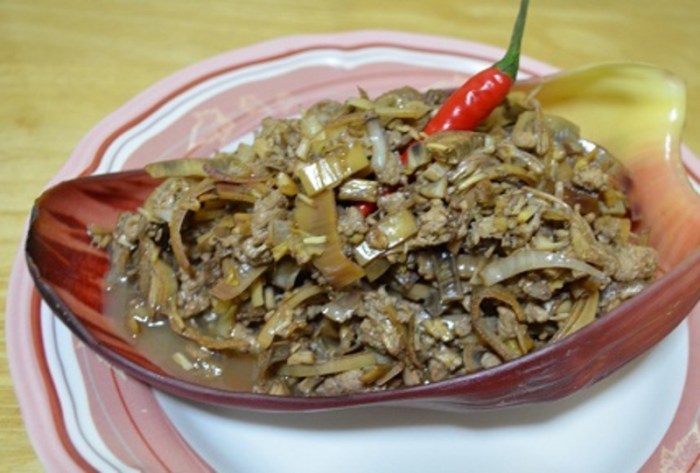 How to cook banana heart filipino style